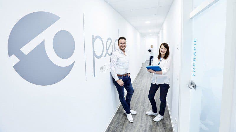 Diskreter Beratungsraum bei pedics.